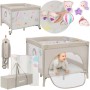 Дитячий манеж Lionelo MILLE PLUS GREY BEIGE (LO-MILLE PLUS GREY BEIGE)