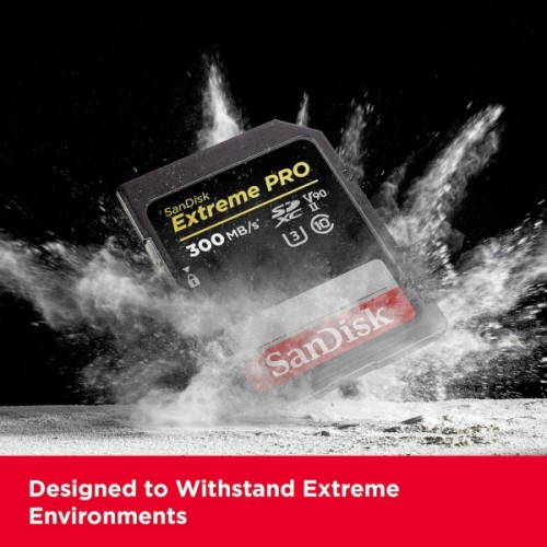 Карта пам'яті SanDisk 128GB SD class 10 UHS-II U3 V90 Extreme Pro (SDSDXDM-128G-GN4IN)