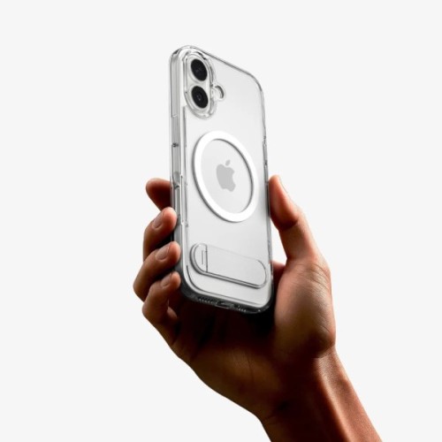 Чохол до мобільного телефона Spigen Ultra Hybrid S MagFit iPhone 17 Clear White (ACS09981)