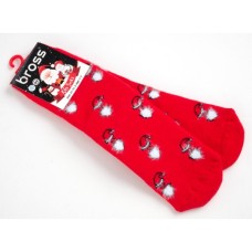 Шкарпетки дитячі Bross махрові (10757-4-6-red)