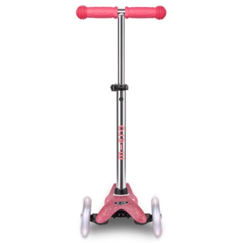 Самокат Micro Mini Deluxe Fairy Glitter LED Рожевий (MMD208)