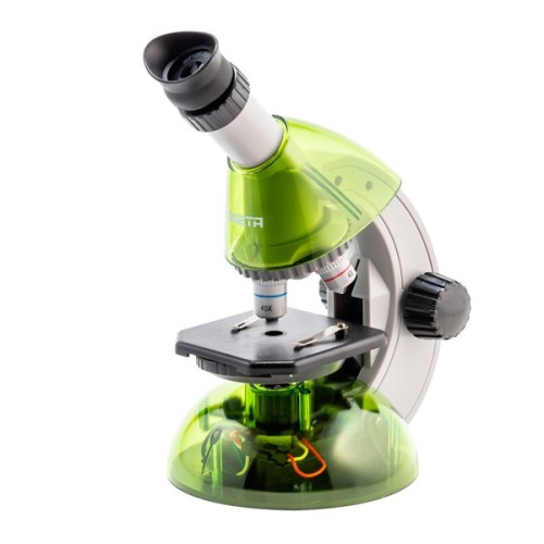 Мікроскоп Sigeta Mixi з адаптером для смартфона 40x-640x Green (65912)