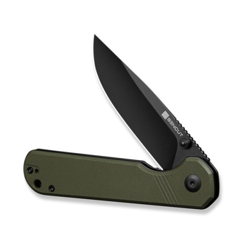 Ніж Sencut Aetheris, Darkwash, зелений G10 (S24095-2)