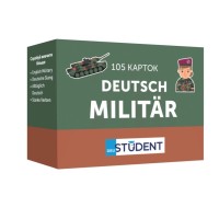 Навчальний набір English Student Картки для вивчення німецької мови Militar (укр.) (591226006)
