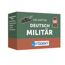 Навчальний набір English Student Картки для вивчення німецької мови Militar (укр.) (591226006)