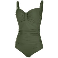 Купальник Aqua Speed Olivia 200-07 темно-зелений 50 (5905718601172)
