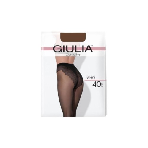 Колготи Giulia Bikini 40 Den Cappuccino - 3 (4824092073331)