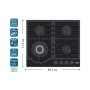 Варочна поверхня PRIME Technics PGH 50273 FGBC
