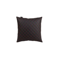 Подушка EVAtech ECO 40x40 см чорна з червоною ниткою (SPBCSBR)