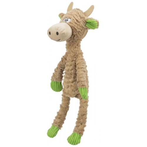 Іграшка для собак Trixie Корова зі звуком 50 см бежева (4047974347218)