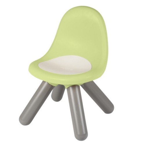 Дитячий стілець Smoby зі спинкою Life зелено-сірий (7600880120)