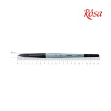 Пензлик для малювання Rosa Синтетика кругла, STREAM 132, №9 (4823098517153)