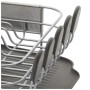 Сушарка для посуду KitchenAid Sinkware 41 x 33 x 17 см сірий (KEG895BXCGA)