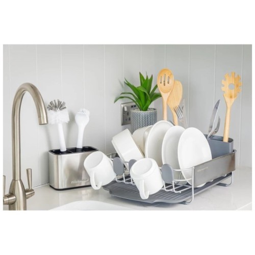 Сушарка для посуду KitchenAid Sinkware 41 x 33 x 17 см сірий (KEG895BXCGA)