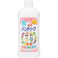 Мило-пінка Rocket Soap Medicated Foaming Hand Soap Антибактеріальне Фруктовий аромат Змінний блок 450 мл (4571113801175)