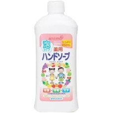 Мило-пінка Rocket Soap Medicated Foaming Hand Soap Антибактеріальне Фруктовий аромат Змінний блок 450 мл (4571113801175) Мило-пінка Rocket Soap Medicated Foaming Hand Soap Антибактеріальне Фруктовий аромат Змінний блок 450 мл (4571113801175)