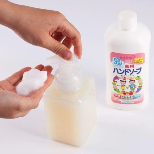 Мило-пінка Rocket Soap Medicated Foaming Hand Soap Антибактеріальне Фруктовий аромат Змінний блок 450 мл (4571113801175)