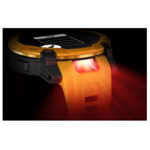 Смарт-годинник Garmin Instinct 3, 50mm, Solar, Sunburst/Gray, Sunburst/Gray Band, GPS смарт-годинник (010-02935-02)
