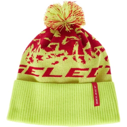 Шапка Select Pompon Hat 56 Yellow Red (1870.79.22)