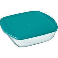 Форма для випікання Pyrex CookStore з кришкою квадратна 22 х 22 х 7 см 2.2 л (212P000/7645)