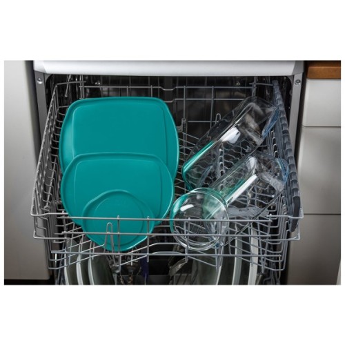 Форма для випікання Pyrex CookStore з кришкою квадратна 22 х 22 х 7 см 2.2 л (212P000/7645)