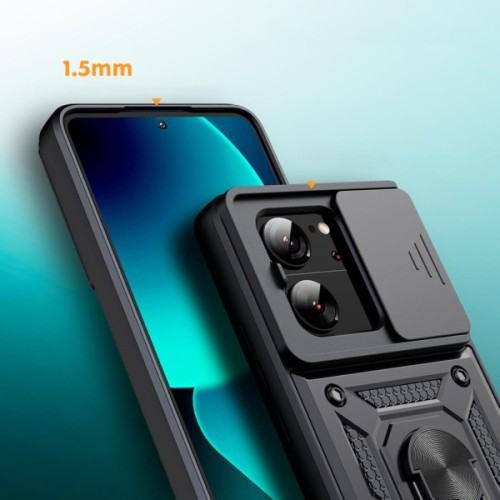 Чохол до мобільного телефона BeCover Military Xiaomi 13T/13T Pro Black (710557)