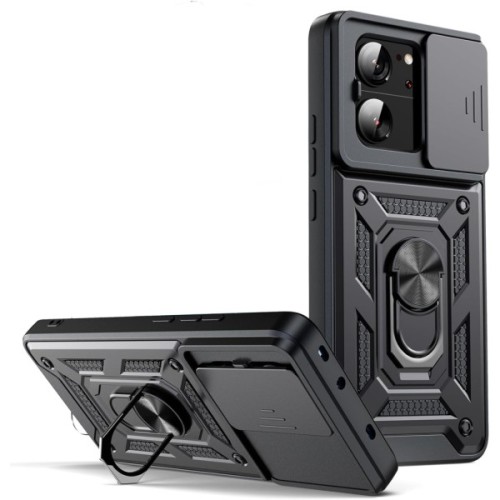 Чохол до мобільного телефона BeCover Military Xiaomi 13T/13T Pro Black (710557)