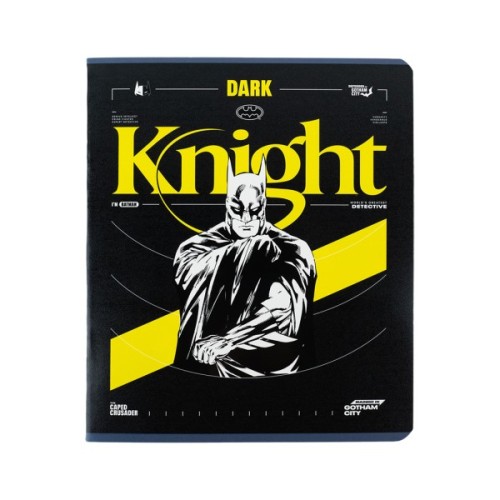 Зошит Kite DC Comics 48 аркушів, клітинка (DC24-259)