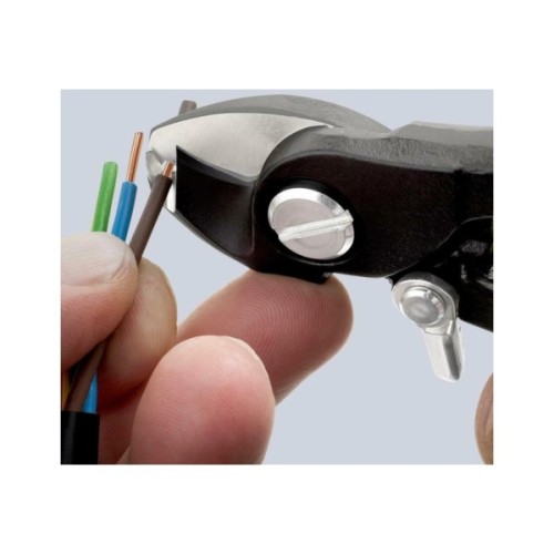 Кабелеріз KNIPEX з функцією видалення ізоляції (95 41 165)