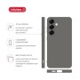 Чохол до мобільного телефона Intaleo Silicone Samsung Galaxy S25 Plus Dark Grey (1283126616860)