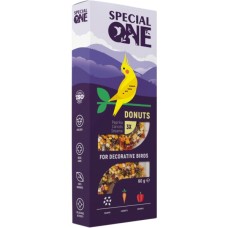Вітаміни для птахів Special One Пончики «Паприка, морква, кунжут» 60 г (4823082425174)