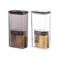 Харчовий контейнер Herevin Canister-Vacuum Lid-White-Black вакумна кришка 3 л (161194-000)
