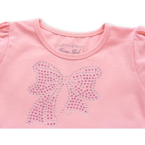 Плаття дитяче Breeze з бантиком з страз (6283-92G-peach)