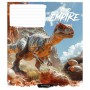 Зошит Школярик Dino empire 12 аркушів клітинка (012-3490K)