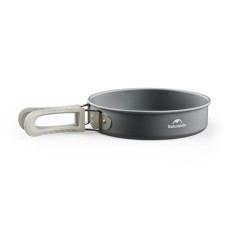 Набір туристичного посуду Naturehike CNK2450CF010, 2 каструлі 1л, 1.7л, сковорідка (6976507663335)
