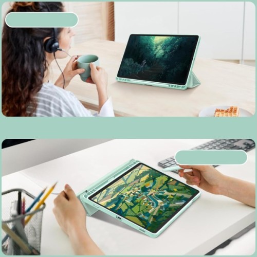 Чохол до планшета BeCover Soft Edge Samsung Galaxy Tab S10 FE (SM-X520/SM-X526) 10.9" Green (713303)