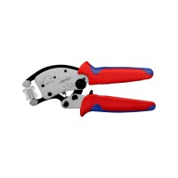 Затискач для клем KNIPEX з поворотною головкою, для контактних гільз (97 53 18)