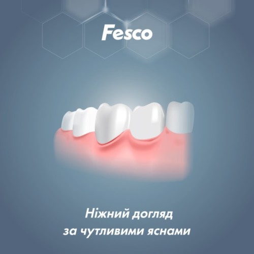 Зубна щітка Fesco Black & White Series Soft Чорна (4823098414124)