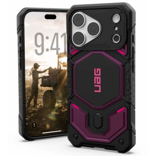 Чохол до мобільного телефона UAG Monarch Pro Magsafe iPhone 18 Pro Deep Purple Synth (114569114I4I)