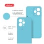 Чохол до мобільного телефона Intaleo Silicone Xiaomi Redmi 12 Light Blue (1283126600609)