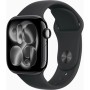 Смарт-годинник Apple Watch Series 11 GPS 42mm Jet Black Aluminium Case with Black Sport Band - S/M (MEQT4RK/A)