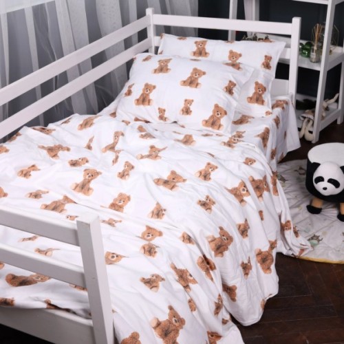 Постільна білизна MirSon 017 Teddy Фланель 2 x 160 x 220 Сімейний Євро (2200009655609)