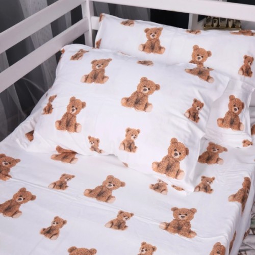 Постільна білизна MirSon 017 Teddy Фланель 2 x 160 x 220 Сімейний Євро (2200009655609)