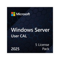 ПЗ для сервера Microsoft Windows Server 2025 CAL 5 User англ, ОЕМ без носія (EP2-25279)