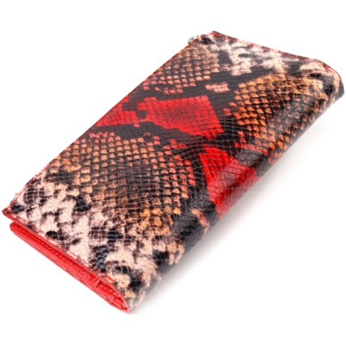 Гаманець Canpellini З натуральної шкіри Різнобарвний (21638)