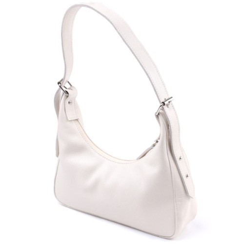 Сумка Shvigel З натуральної шкіри Бежева (22831)