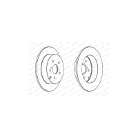 Гальмівний диск FERODO DDF1419