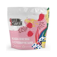 Їжа швидкого приготування Food Mission Каша вівсяна з сухофруктами 100 г (fm.30337)