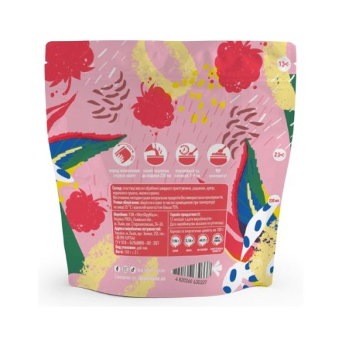 Їжа швидкого приготування Food Mission Каша вівсяна з сухофруктами 100 г (fm.30337)