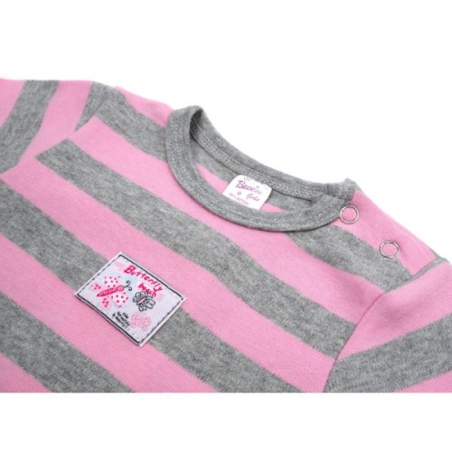 Боді дитяче Breeze з довгим рукавом (1027-98-lilac)